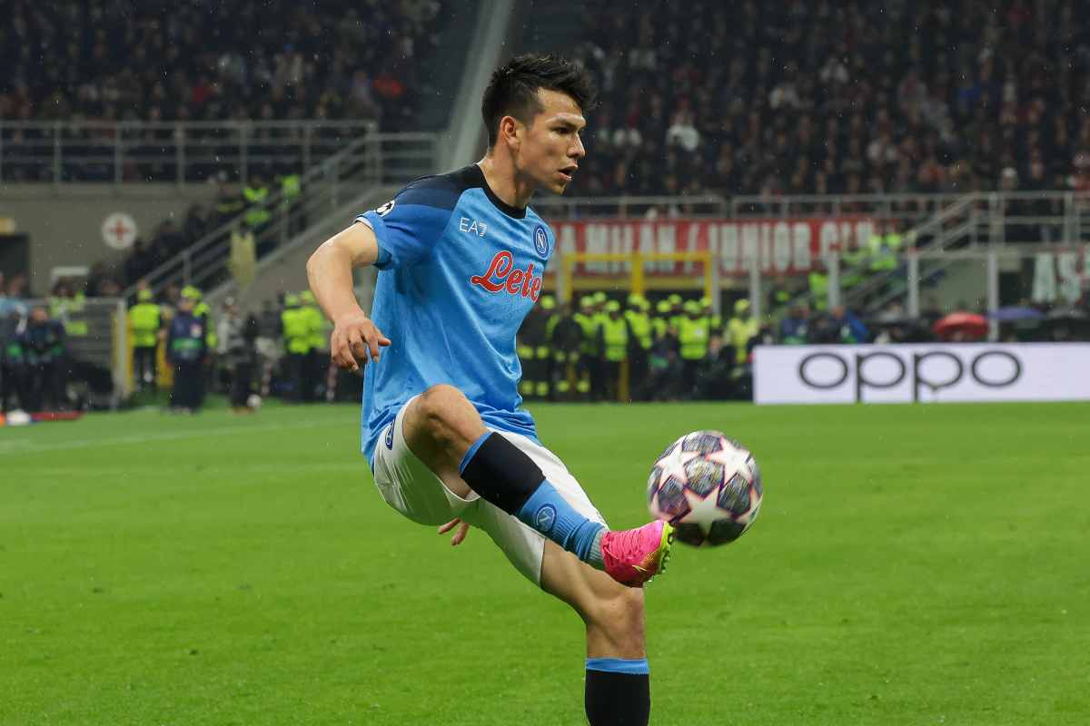 Hirving Lozano addio Napoli