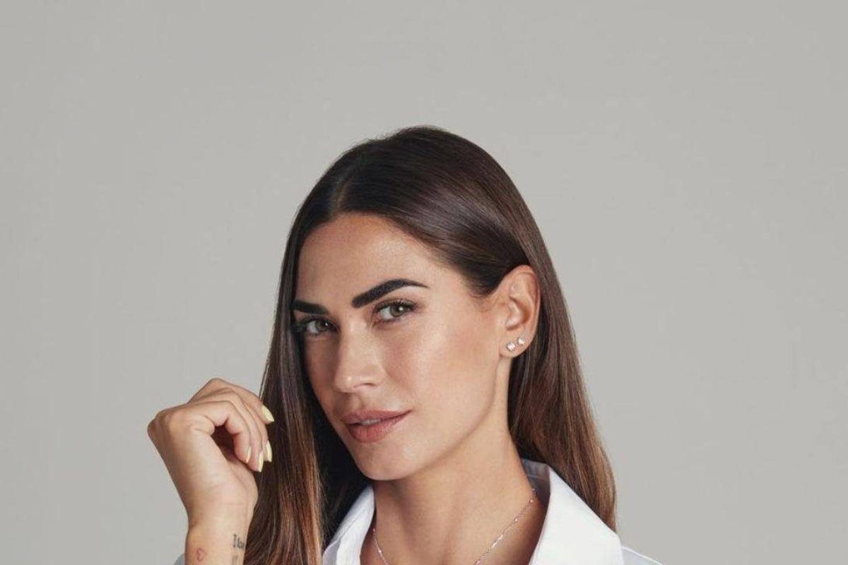 Melissa Satta Wimbledon Berrettini