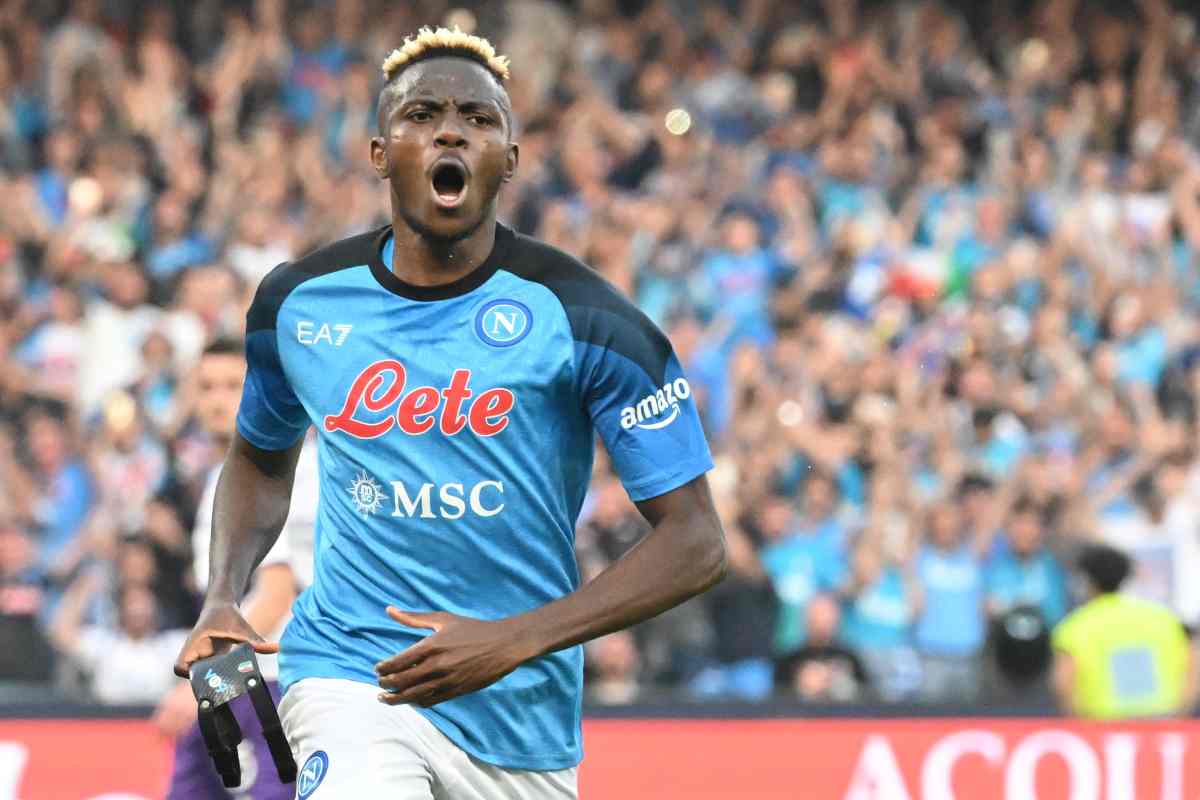 Calciomercato Napoli rinnovo Osimhen indizio