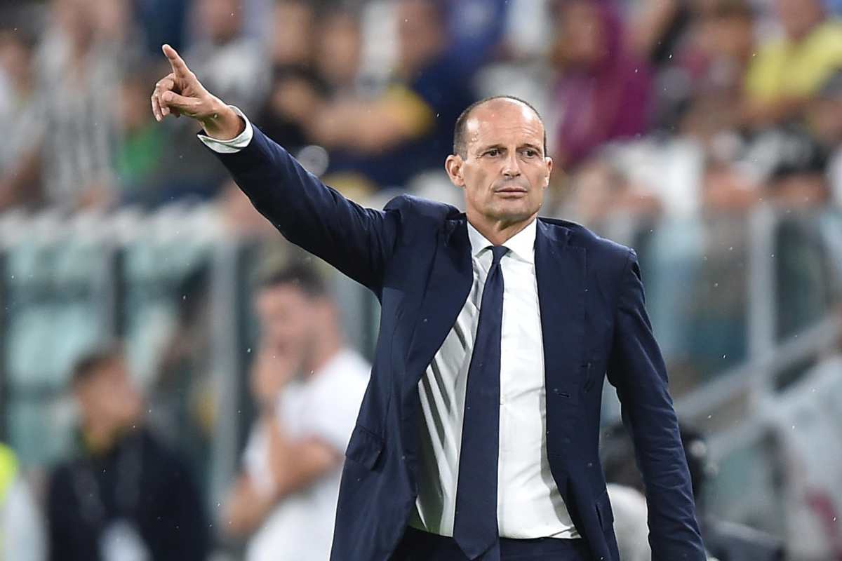 Juventus-Bologna Allegri polemica esonero social