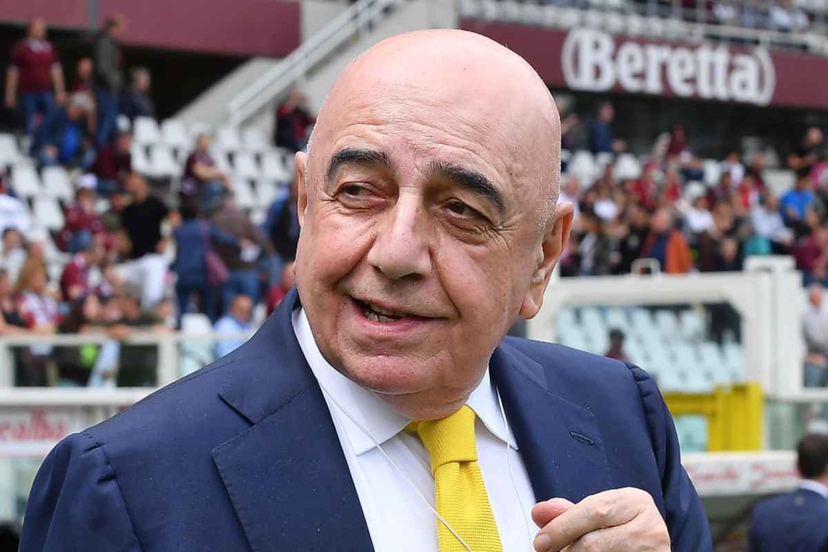 Galliani, i giorni del condor