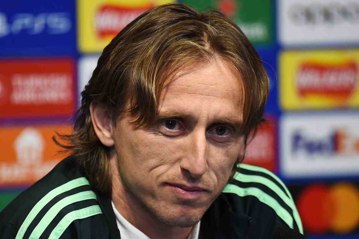 Luka Modric lascia Real