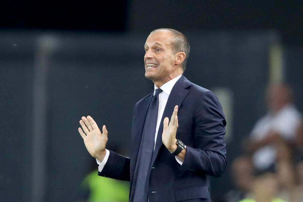 Cassano contro Juventus Allegri Miretti Fagioli