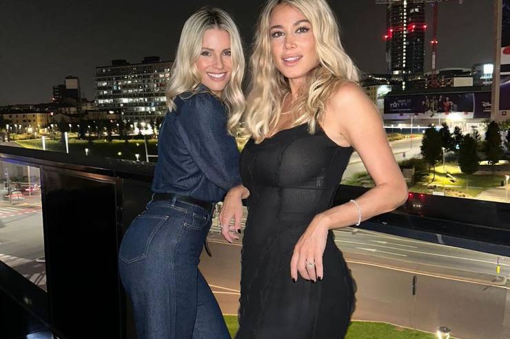 Diletta Leotta compleanno Michelle Hunziker look esplosivo