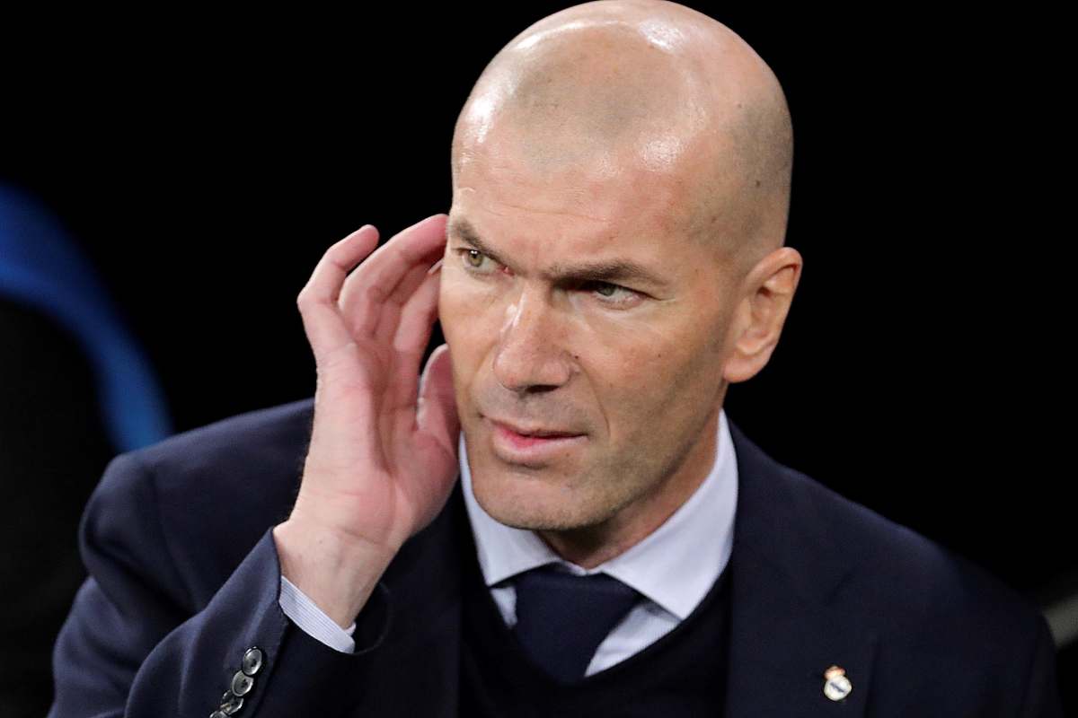 Zidane rifiuta la panchina