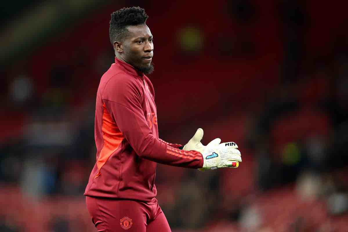 Andrè Onana in campo 