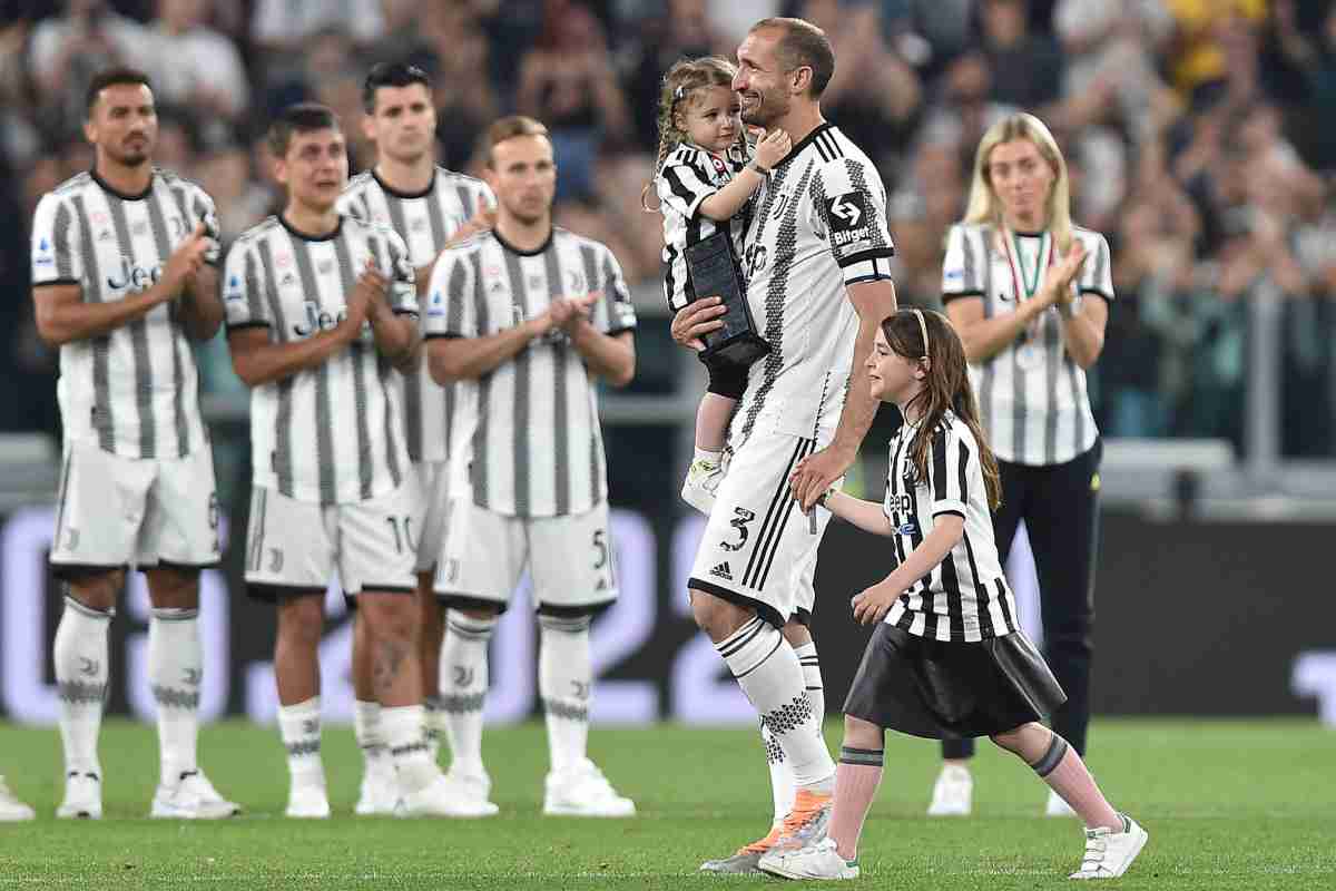 Giorgio Chiellini e figli