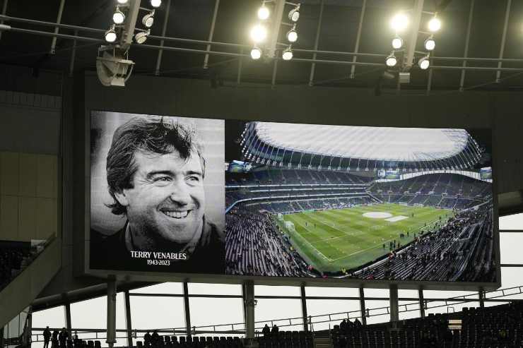 Morte Terry Venables omaggio Tottenham