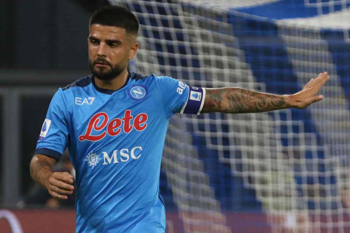 Insigne arriva in Itali