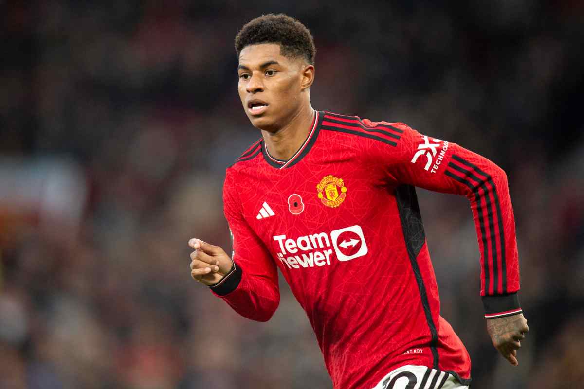 Rashford arriva in Italia