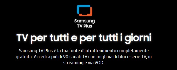 Tv Play su Samsung Tv