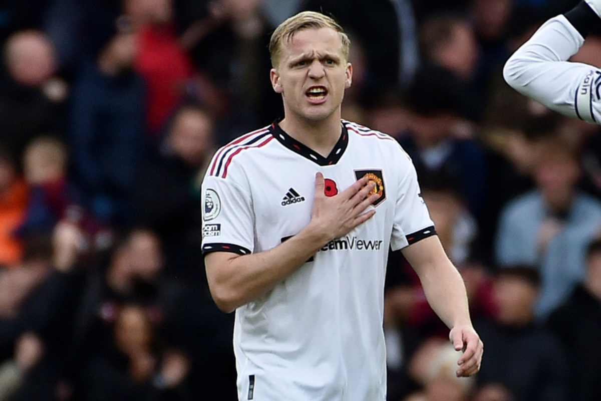 calciomercato Van de Beek Eintracht Francoforte prestito