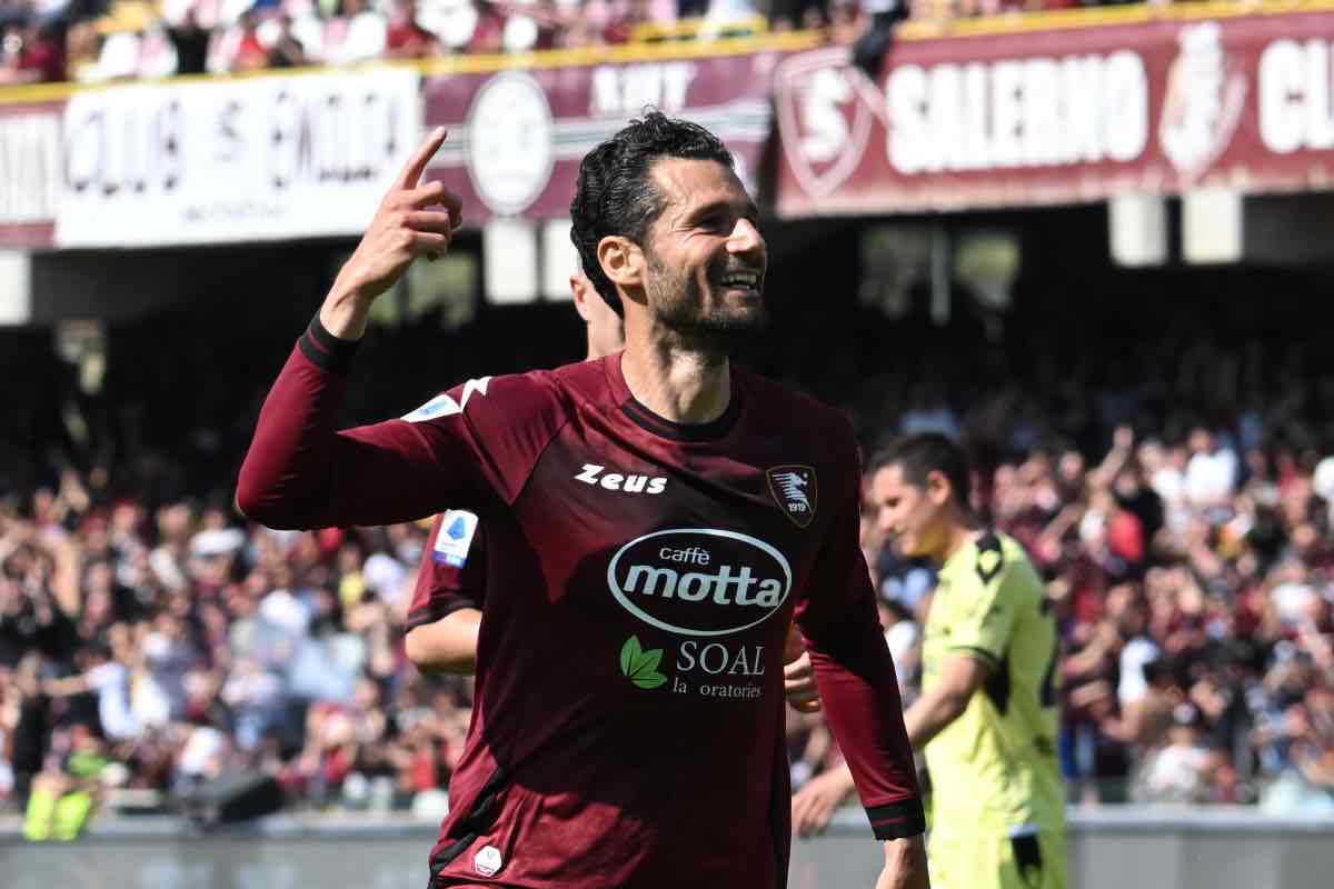 Salernitana, Candreva può finire in una big a gennaio