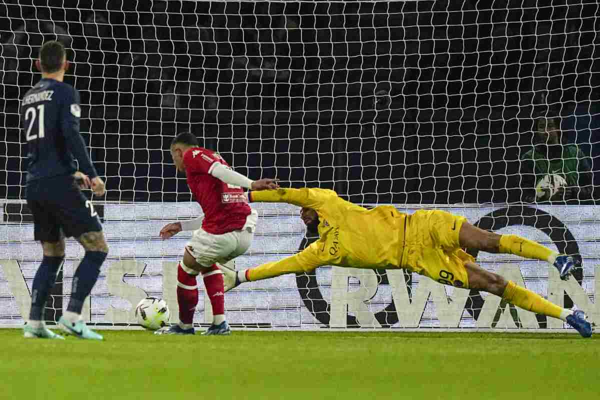 PSG Le Havre Donnarumma espulsione