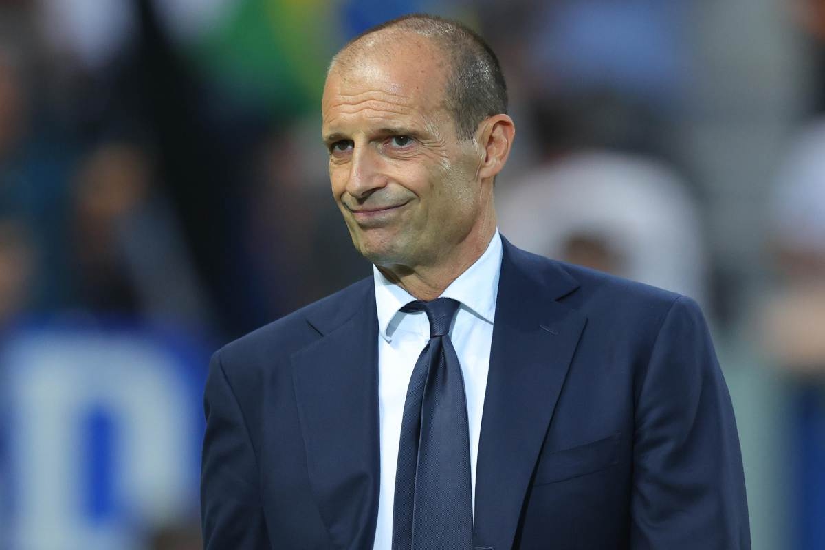 Massimiliano Allegri perplesso