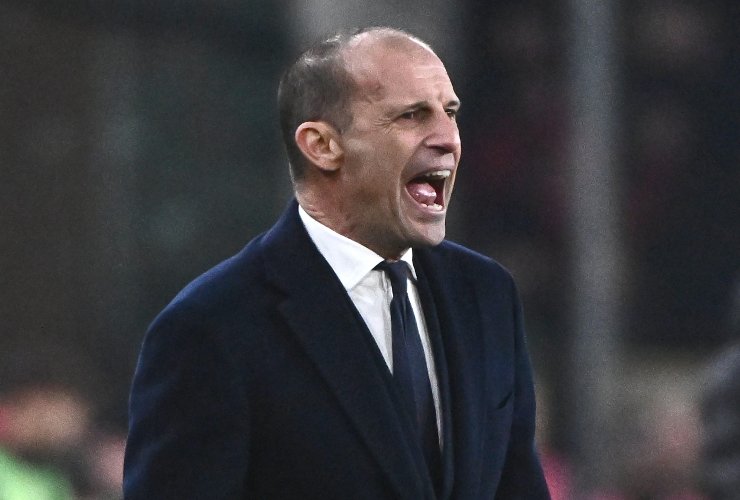 Massimiliano Allegri Vaciago Vlahovic