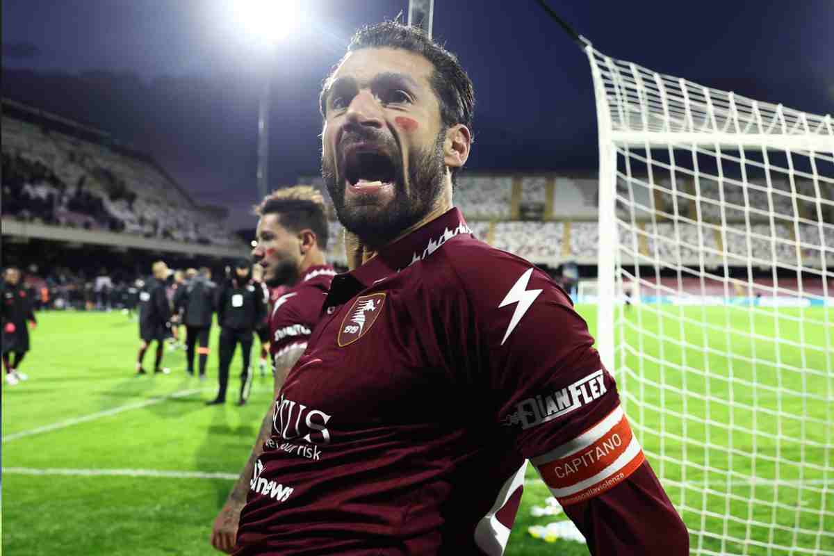 Antonio Candreva Lazio Salernitana