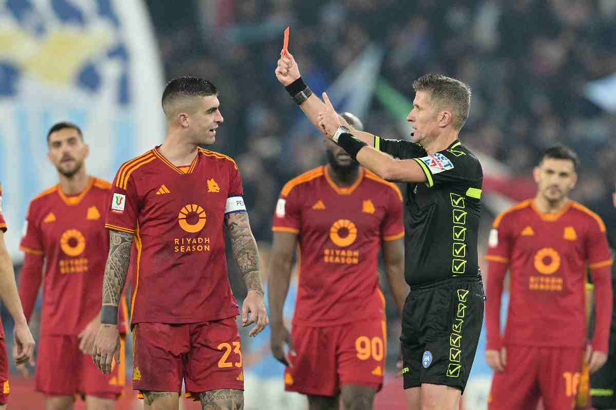 Mancini e Orsato derby frasi lazio roma