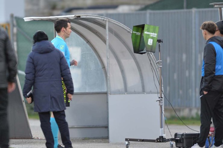 Lazio, arbitro investito nel dopo partita 