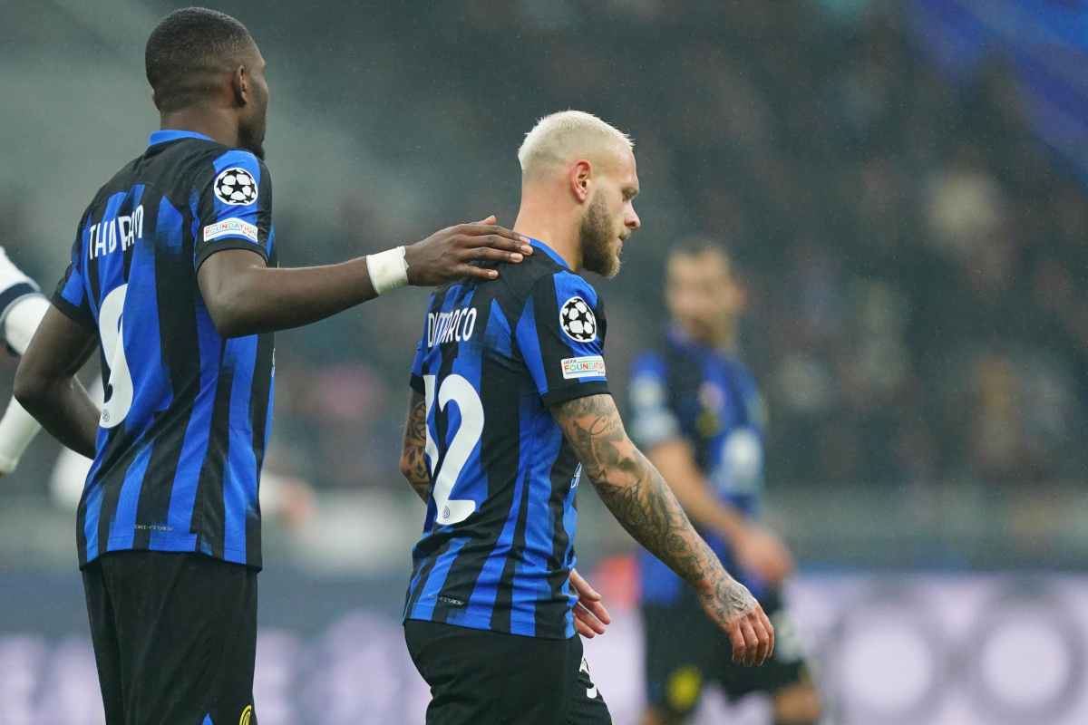 Balotelli attacca Dimarco dopo Inter-Verona