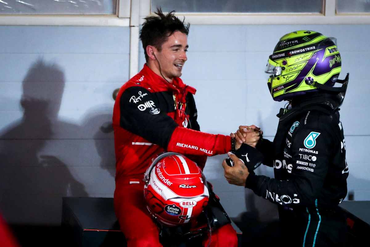 Scintille tra Hamilton e Leclerc