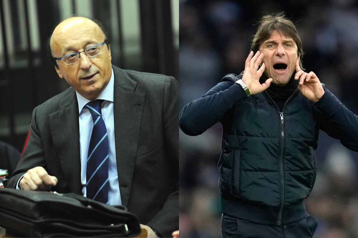 Luciano Moggi svela il futuro di Antonio Conte