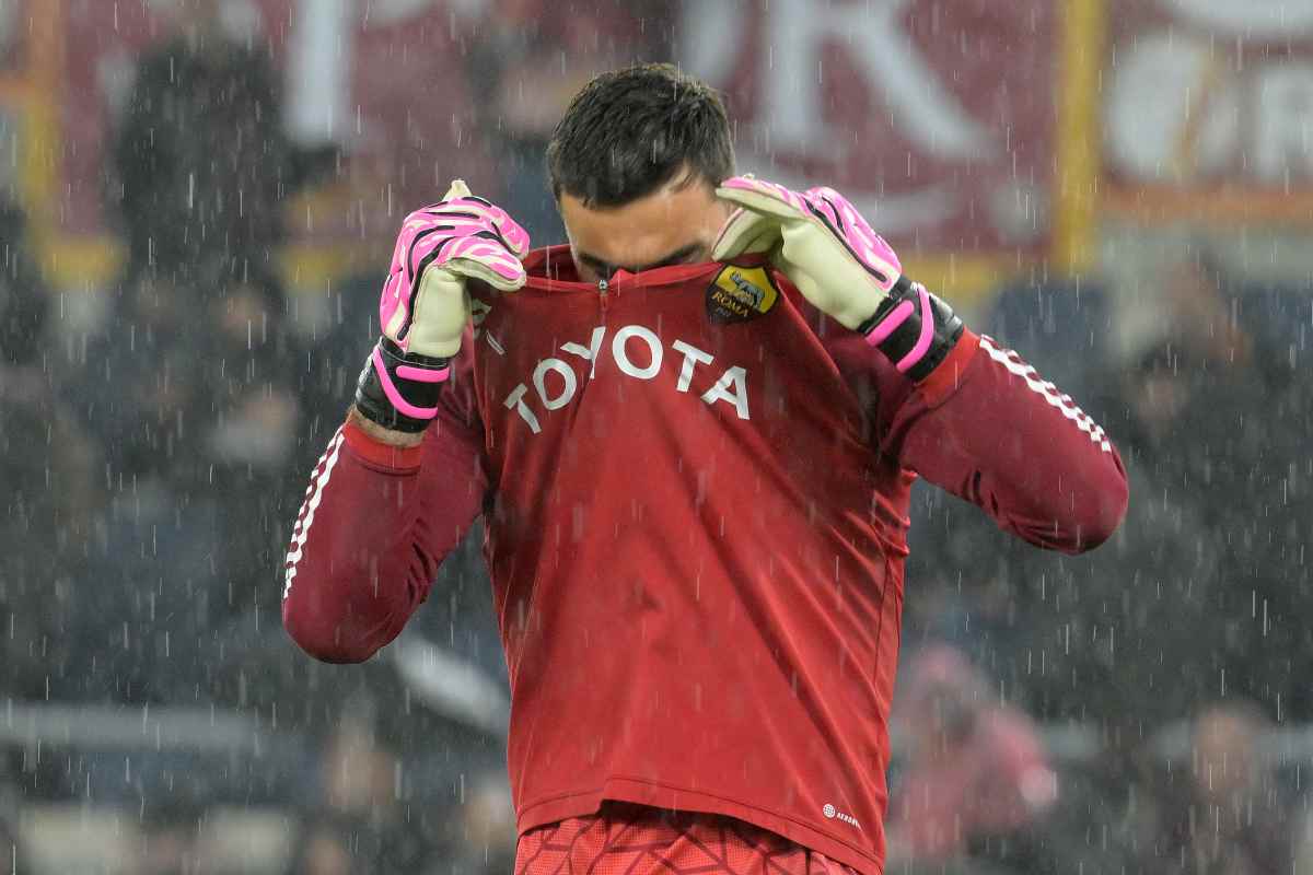 Rui Patricio perde il posto da titolare alla Roma