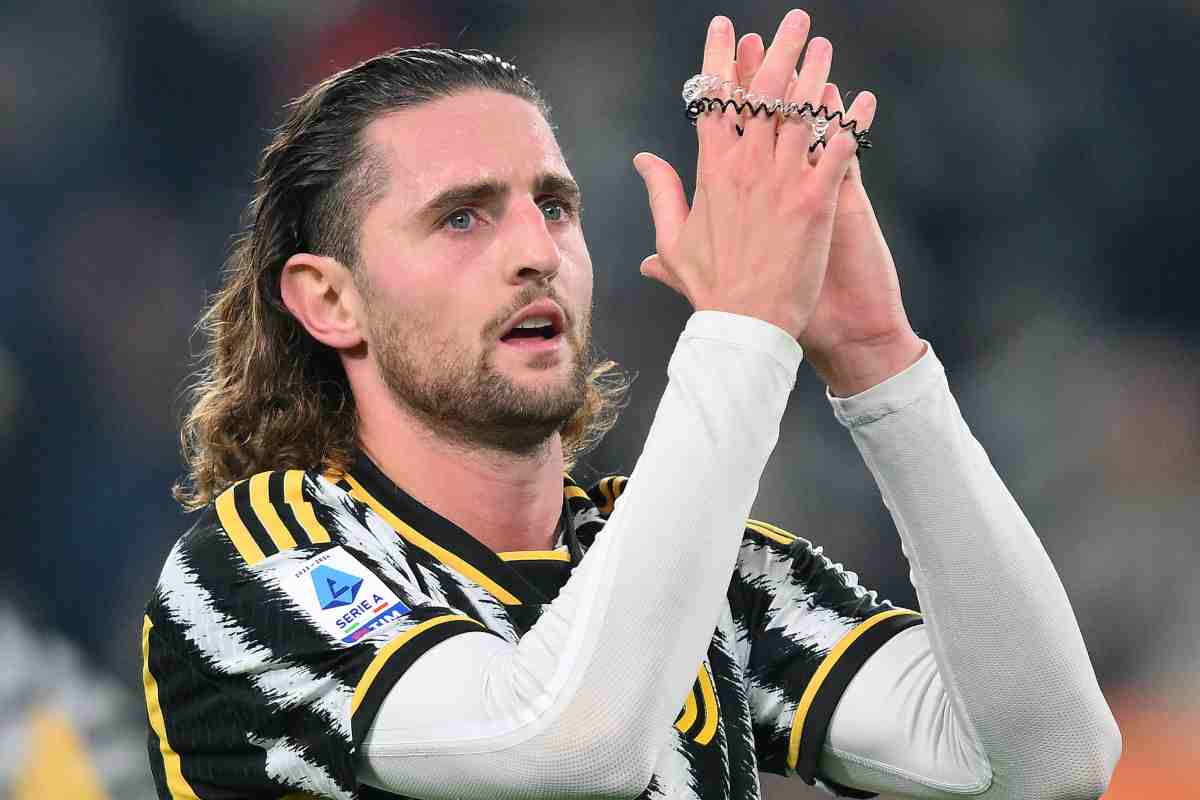 infortunio Rabiot: problemi alla caviglia