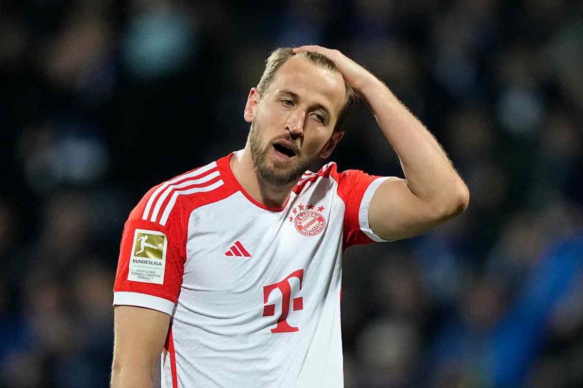 harry kane lascia il bayern