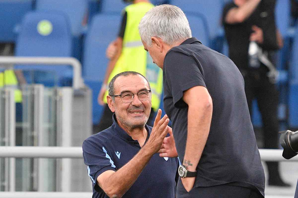 Sarri e Mourinho in Germania