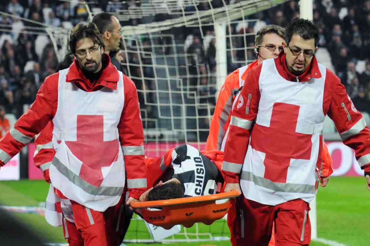 Infortunio grave per il calciatore