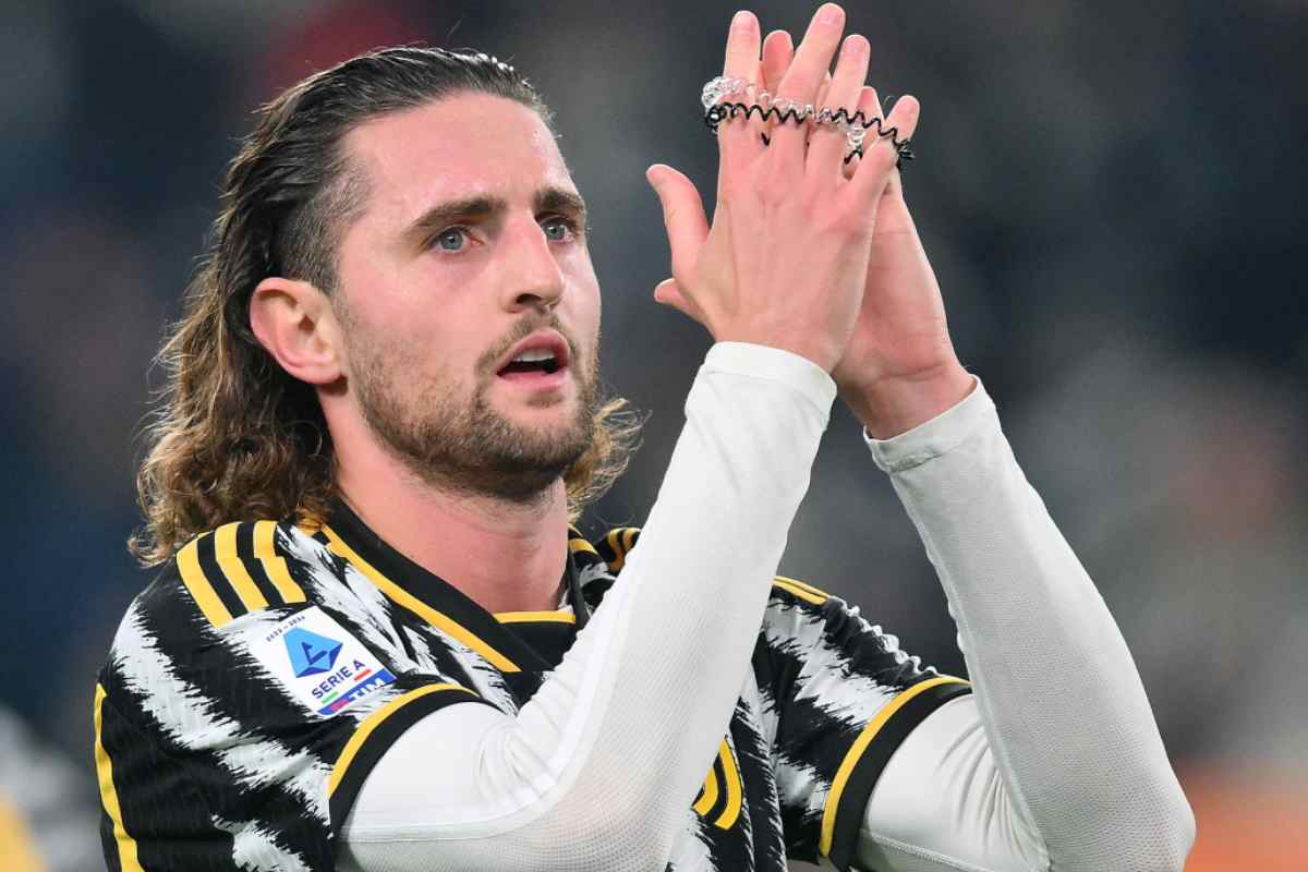 Adrien Rabiot addio Juve