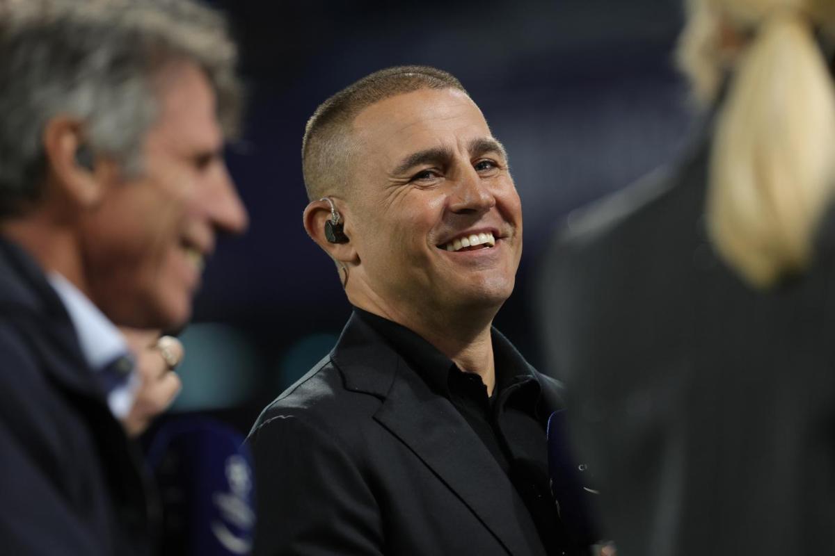 Fabio Cannavaro in panchina in Serie A