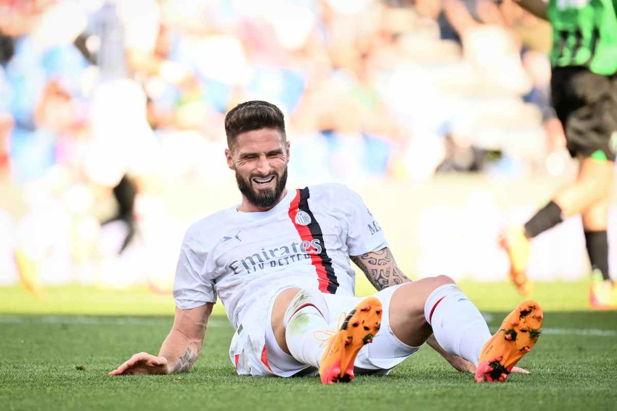 Milan, tifosi furiosi con Giroud