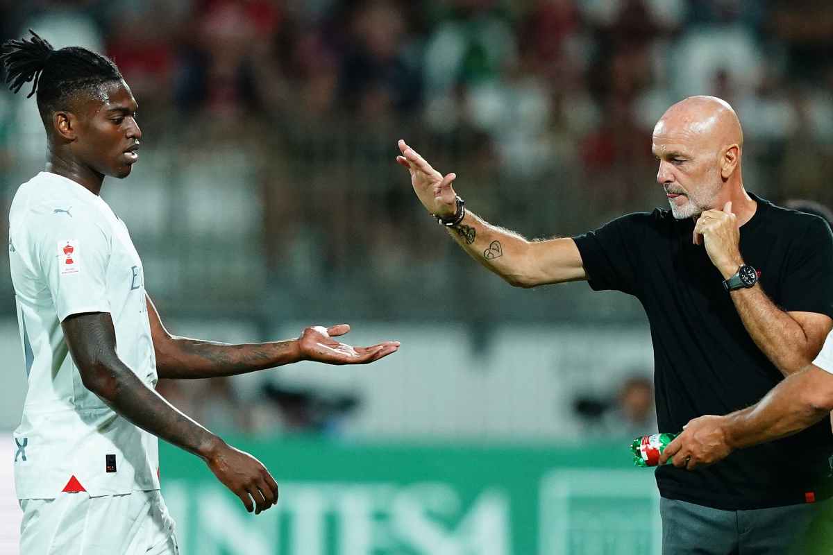 Pioli e Leao, dopo Milan-Roma è bufera