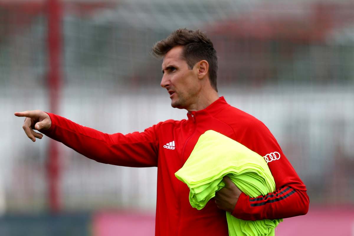 Miroslav Klose in panchina al Bayern Monaco