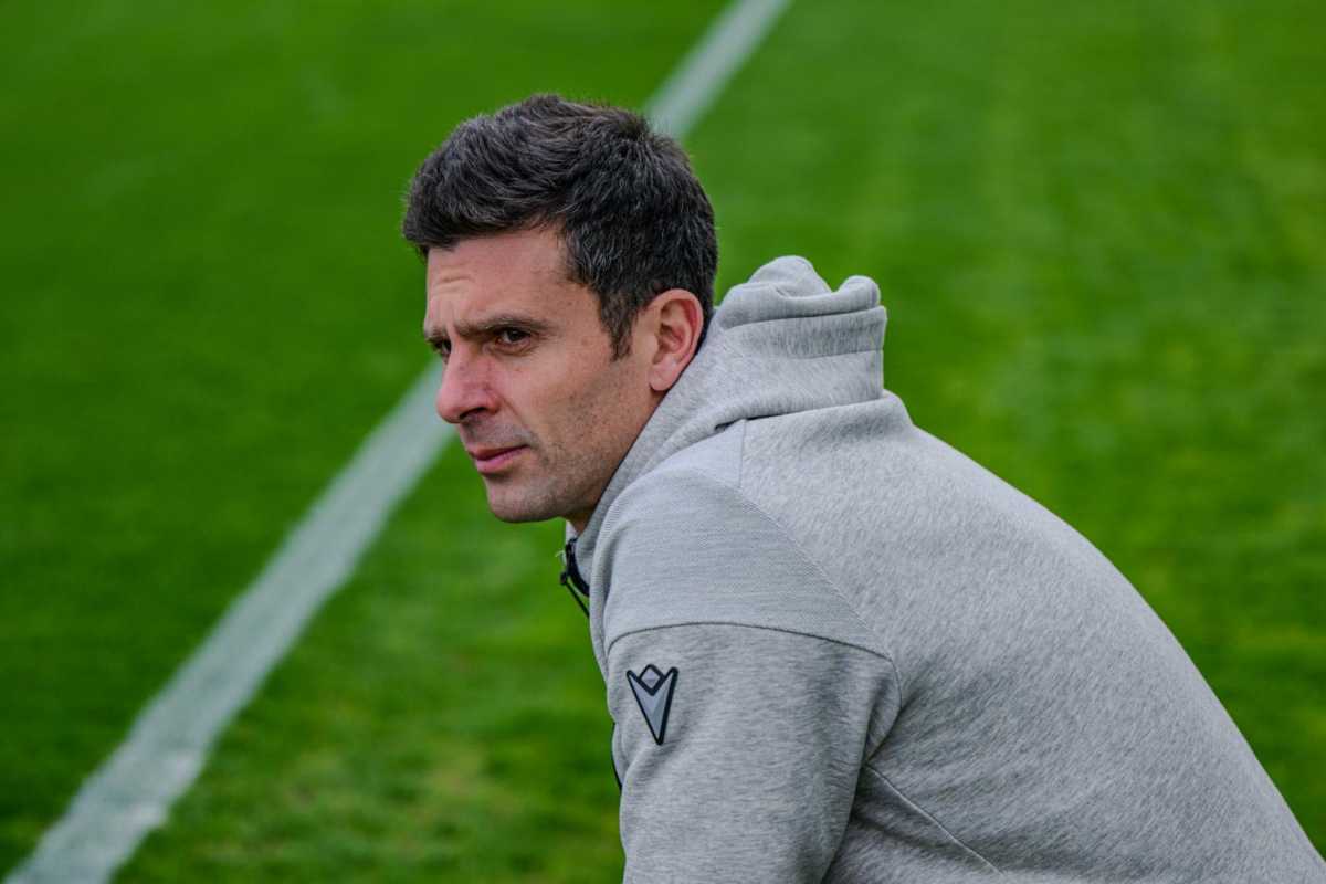 Annuncio su Thiago Motta in panchina