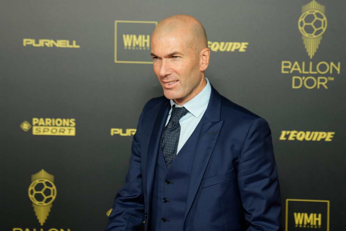 Zinedine Zidane è un'occasione per la panchina in Serie A