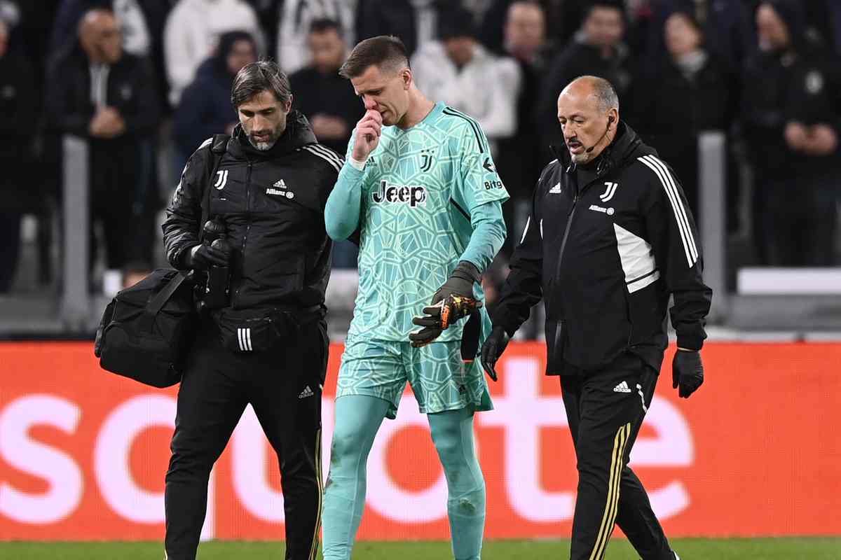 l'infortunio di Szczesny mette a rischio la sua stagione