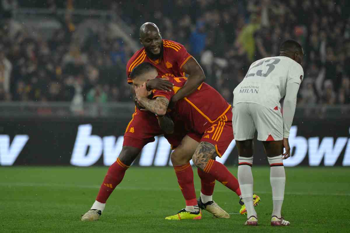 infortunio lukaku roma