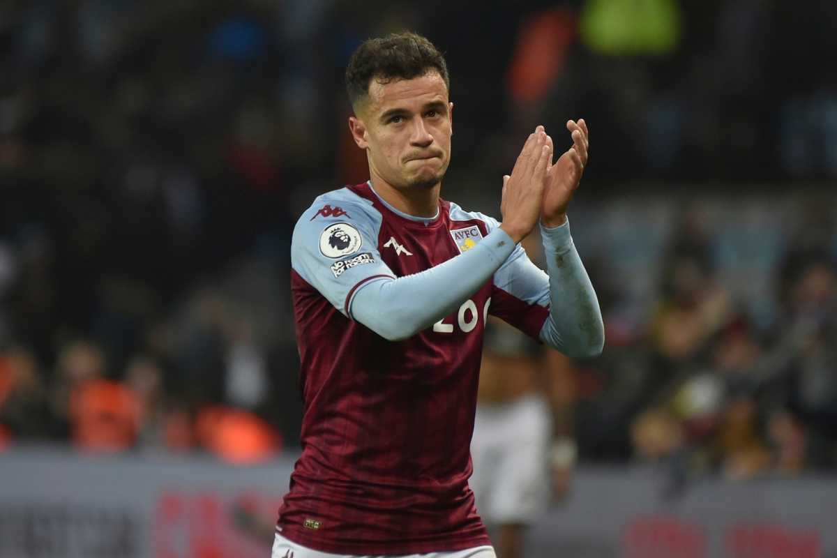 Coutinho lascerà definitivamente l'Aston Villa