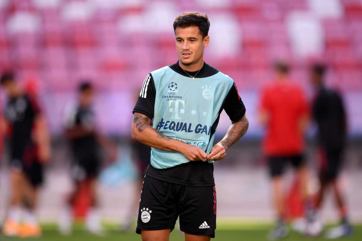 Coutinho torna a casa