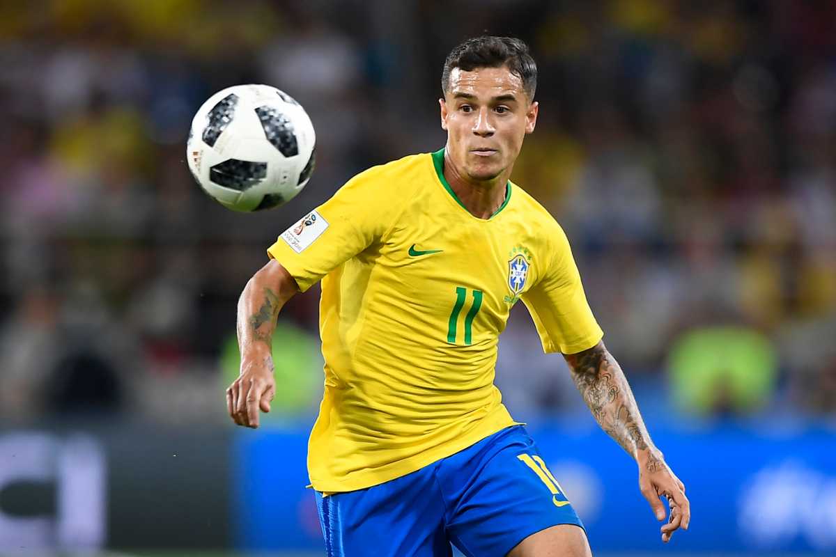 Philippe Coutinho torna in Brasile