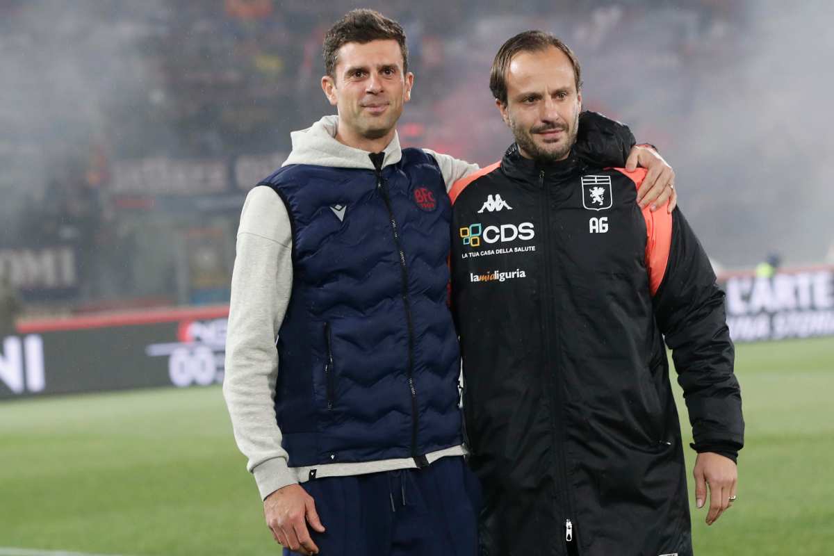 Thiago Motta in panchina