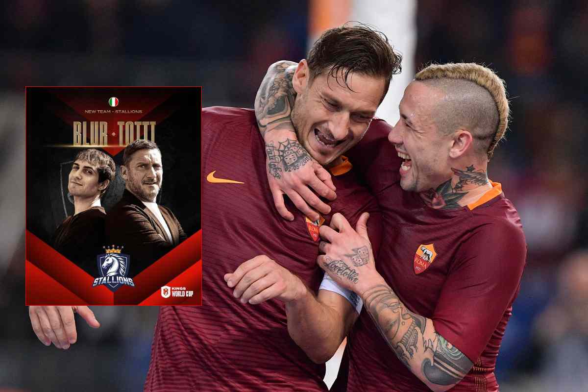 Nainggolan e Totti torneranno a formare alla Kings League la coppia di fuoco di Roma