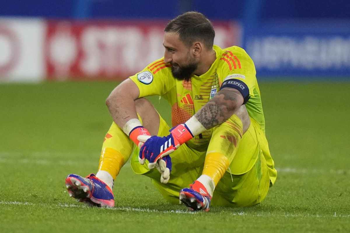 Gianluigi Donnarumma via dal PSG dopo Euro 2024