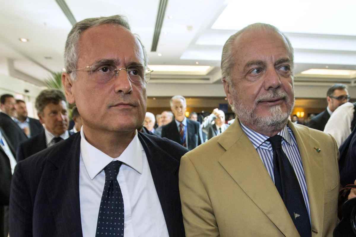 Lotito e De Laurentiis fanno bene