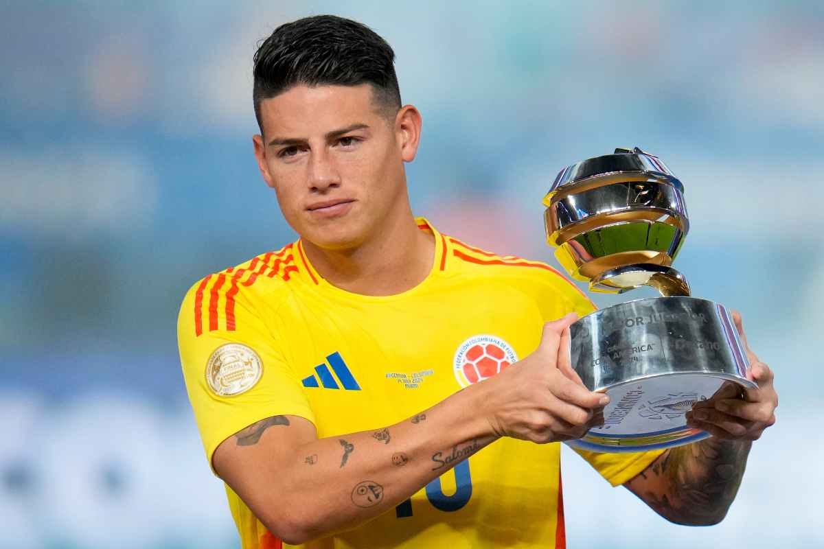 James Rodriguez, colpo in Serie A: i tifosi sognano lo Scudetto