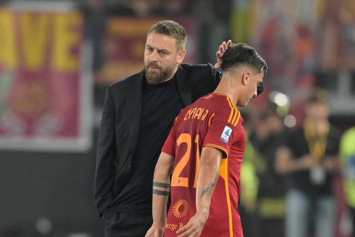 Daniele De Rossi può dare il via libera alla cessione di Paulo Dybala