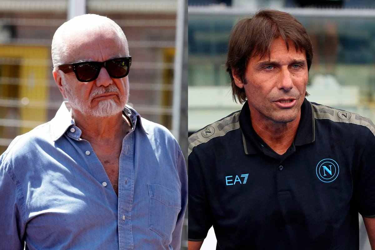 De Laurentiis-Conte, telefonata dopo Verona Napoli